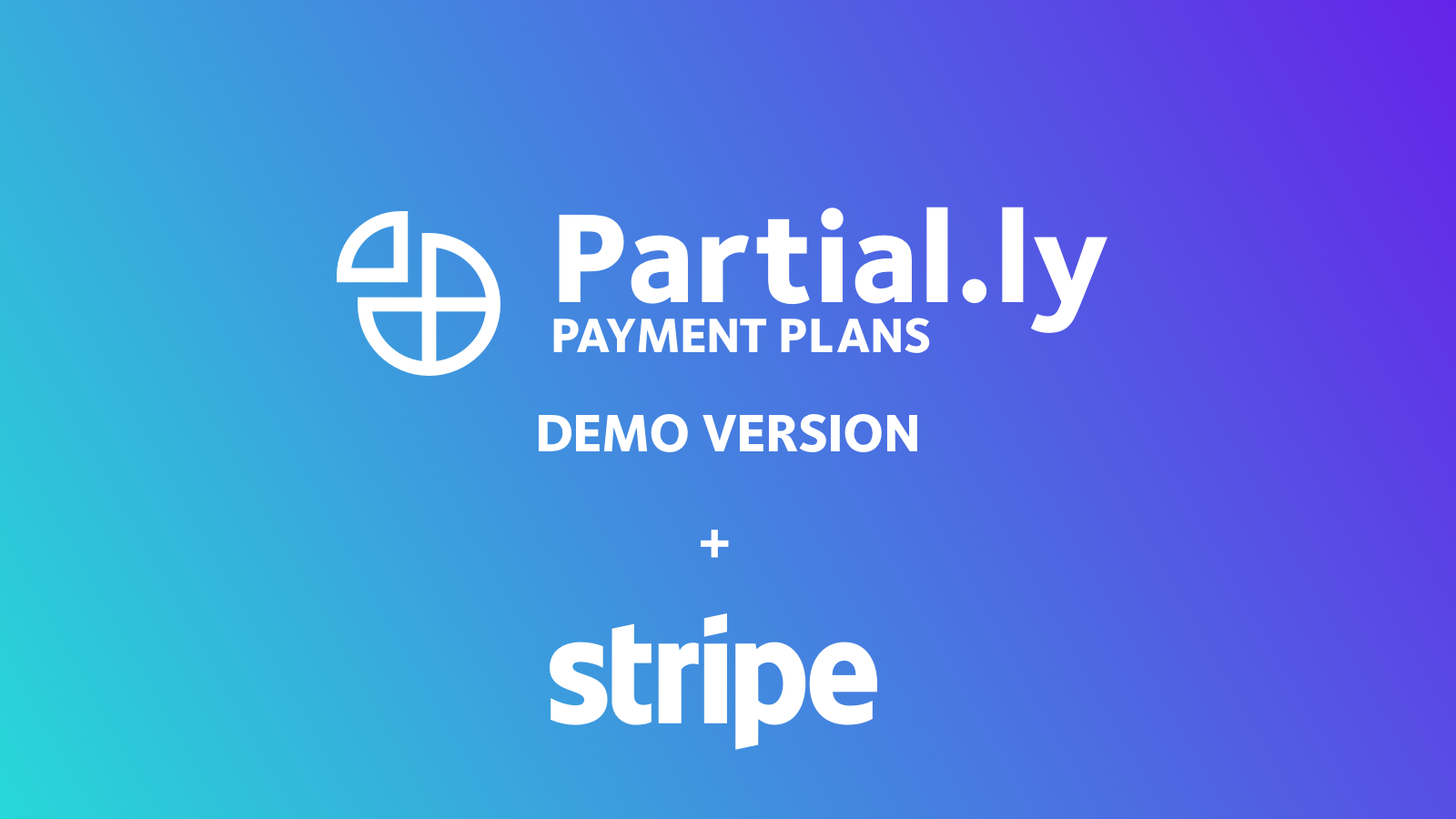Partial.ly demo accounts - use Partial.ly in test mode