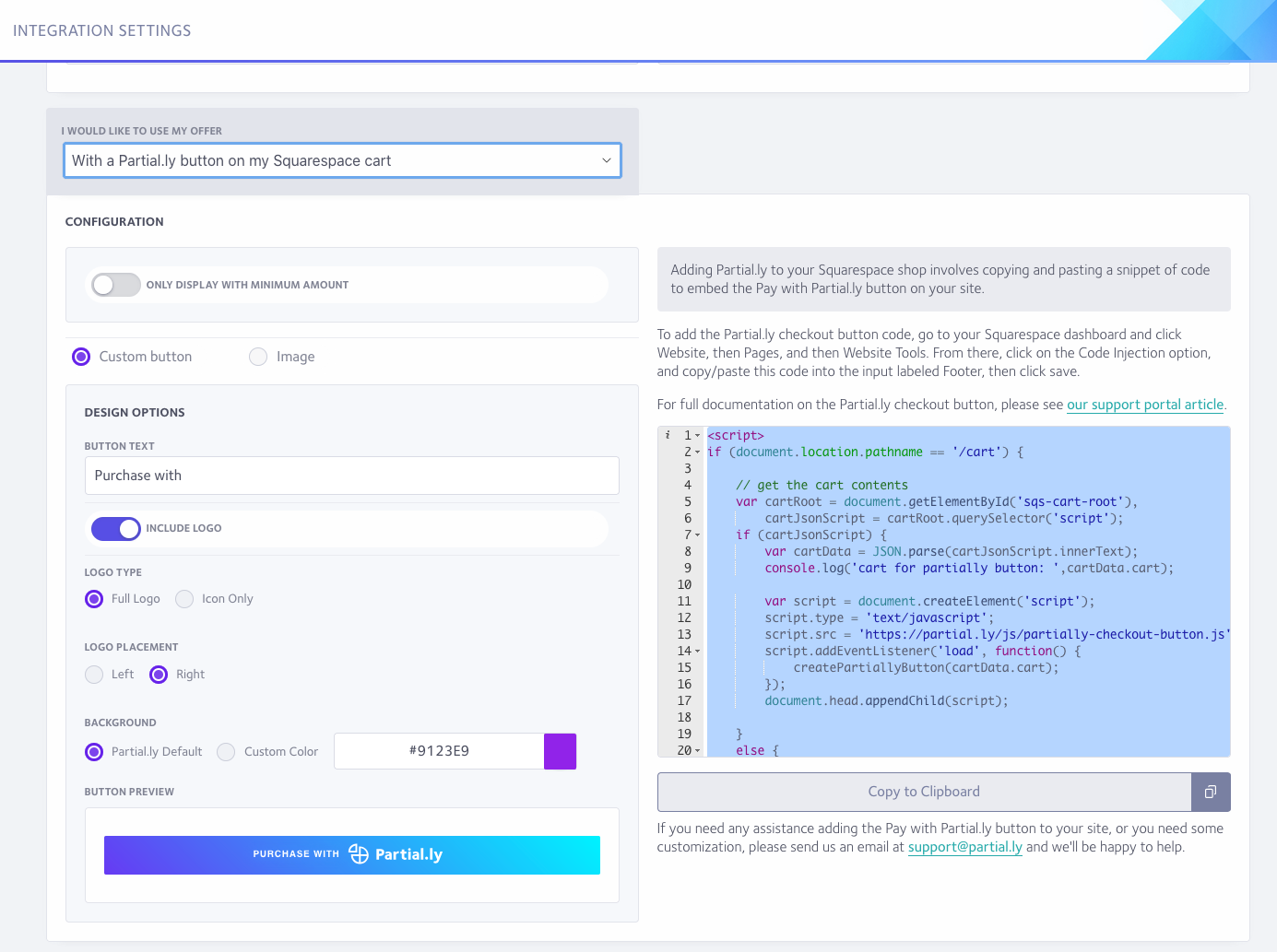 partially-integration-tool